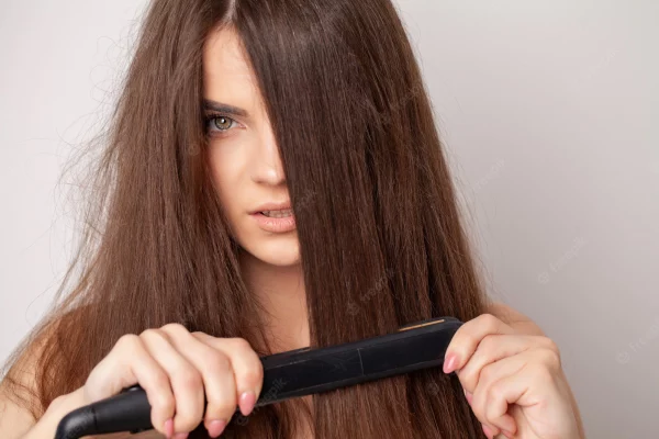 What happens when you straighten your hair every day?